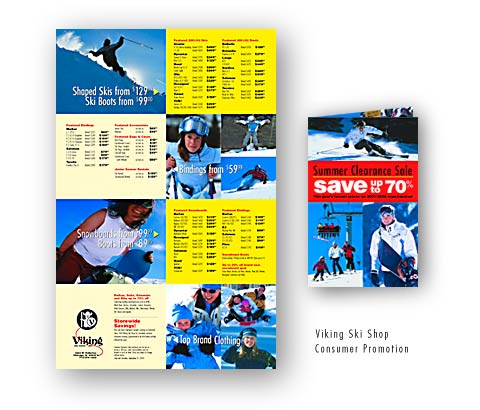 Vking Ski Shop Consumer Promotion